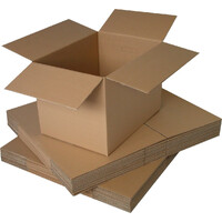 Single wall cardboard boxes